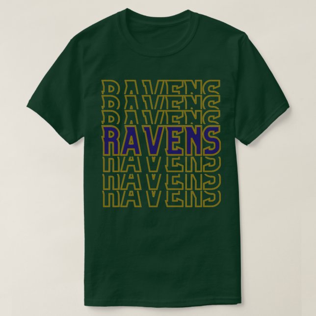 Camiseta Ravens 3 (Frente do Design)