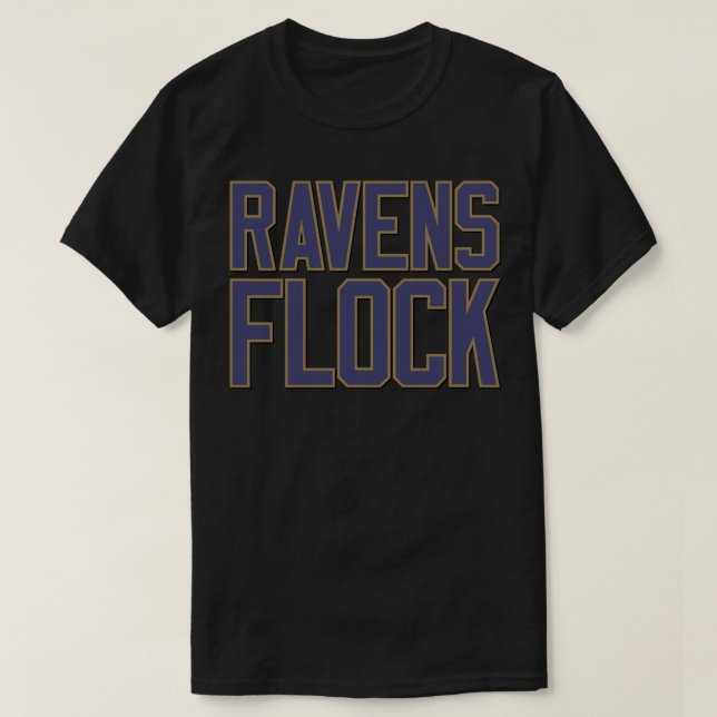 Camiseta Ravens Flock (Frente do Design)