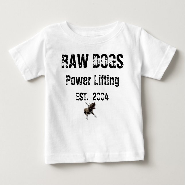 Camiseta RAW DOG Baby long - Personalizado (Frente)