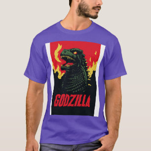 Camiseta Raw Roaring Godzilla