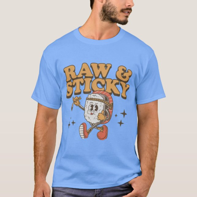 CAMISETA RAW & STICKY (Frente)