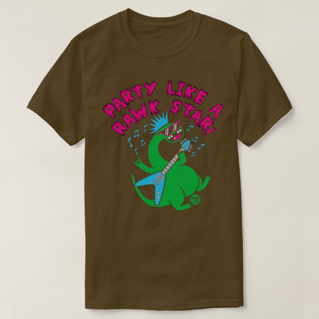 CAMISETA RAWK STAR (Frente do Design)
