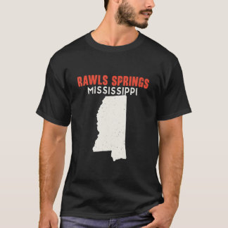 Camiseta Rawls Primavera Mississipi Estados Unidos Viagem