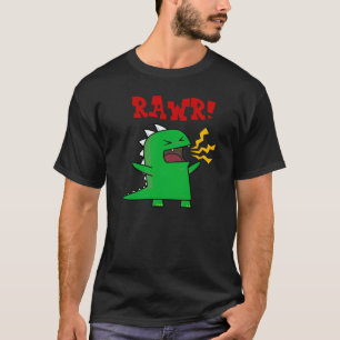 Camiseta RAWR Dino - customizável!