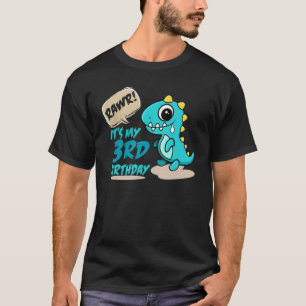 Camiseta Rawr É a minha fantasia de dinossauro engraçado an