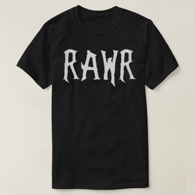 Camiseta Rawr Emo (Frente do Design)