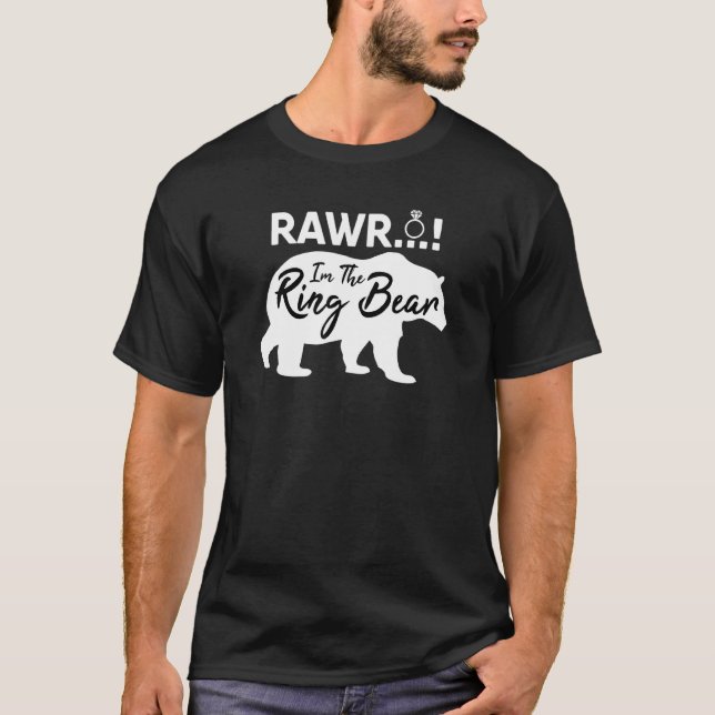 Camiseta Rawr Eu Sou O Portador Do Anel Jantar De Ensaios D (Frente)