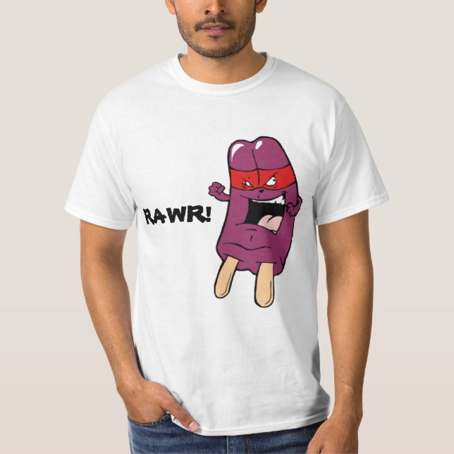 Camiseta RAWR! Gelado de Ninja (Frente)
