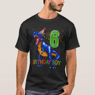 Camiseta Rawr I m 6 6 Birthday Dinossauros Meninos Dinossau