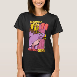 Camiseta Rawr I'm 11 Birthday Girls 11 Aniversário Dino Ken