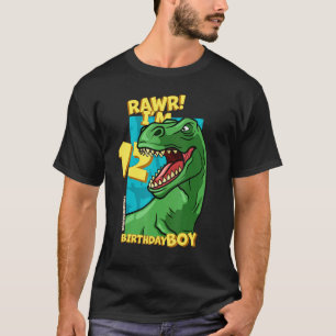 Camiseta Rawr I'm 12 Birthday Boys 12 Birthday Dino Tyra