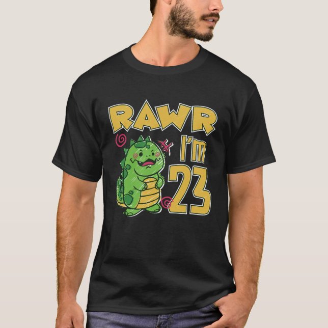 Camiseta Rawr I'm 23 (Frente)