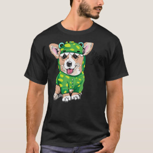 Camiseta Rawr Welsh Corgi Dinossaur - Cão Figurino