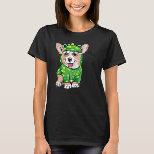 Camiseta Rawr Welsh Corgi Dinossaur - Cão Figurino