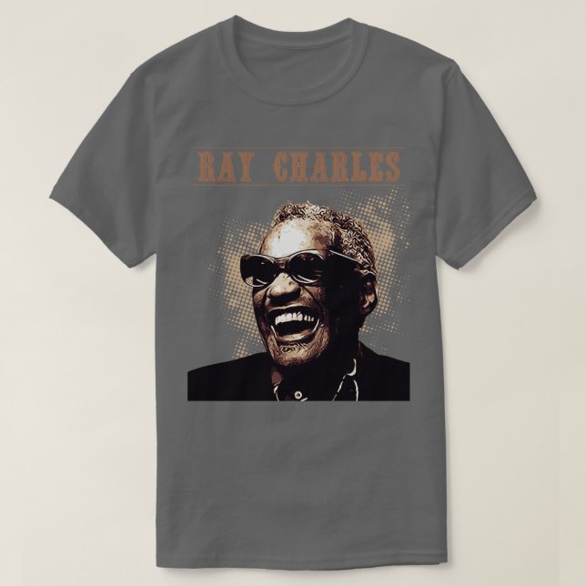 Camiseta Ray Charles (Frente do Design)