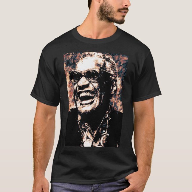 Camiseta Ray Charles Painting (Frente)