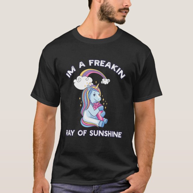 Camiseta Ray of Sunshine, sou um raio de sol assustador (Frente)