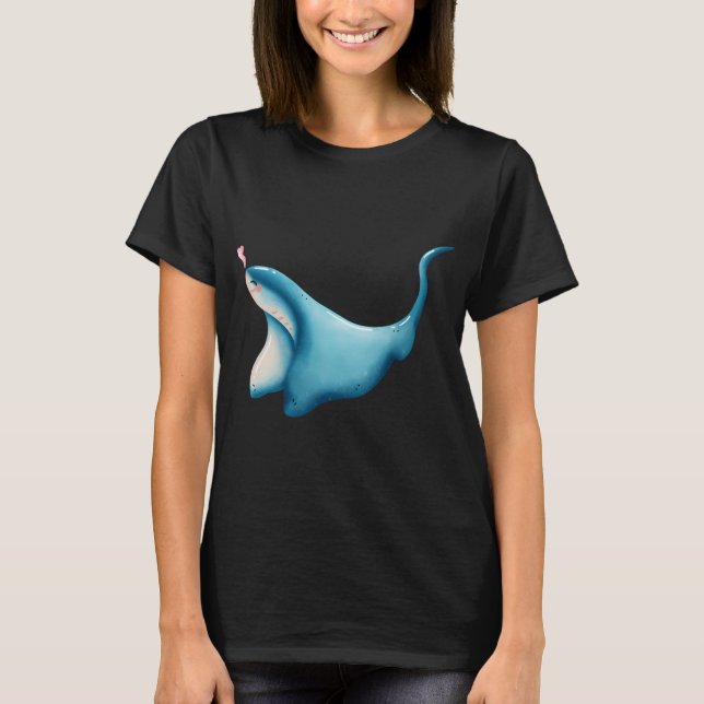 Camiseta Raya manta fofa e coração (Frente)