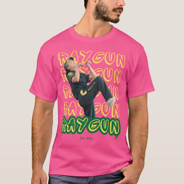 Camiseta Raygun Rachel Gunn Breaking Austrália Olimpiadas K (Frente)