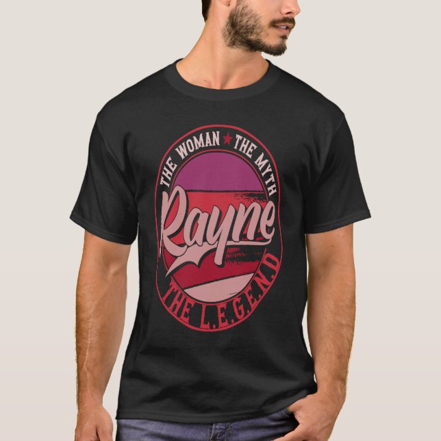 Camiseta Rayne, a Senhora do Mito, a Lenda (Frente)