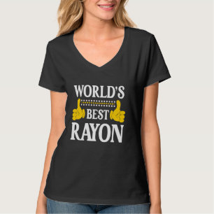 Camiseta Rayon Personal Name Nome Engraçado Nome Melhor do