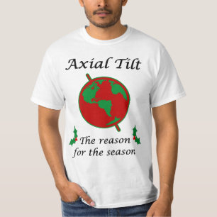Camiseta Razão axial da inclinação para a estação