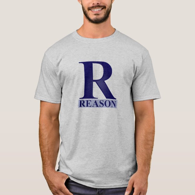Camiseta RAZÃO escura (Frente)