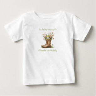 Camiseta Rãzinha personalizada Froggie 1º aniversário