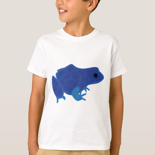 Camiseta Rãzinha-Veneno Azul (Frente)