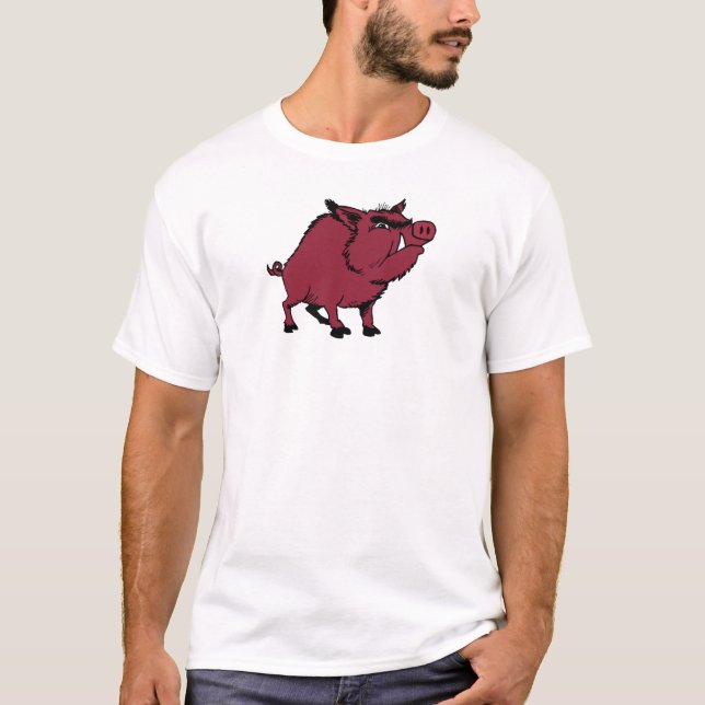 Camiseta Razorback Hog (Frente)