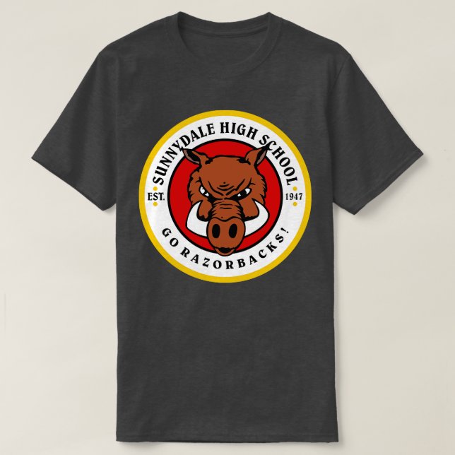 Camiseta Razorbacks TShirt (Frente do Design)