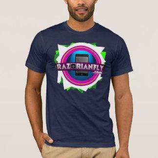Camiseta RazorianFly.com Oficial - Unisex S (Navegação Azul
