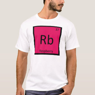 Camiseta Rb - Tabela Periódica da Química da Fruta do Moran