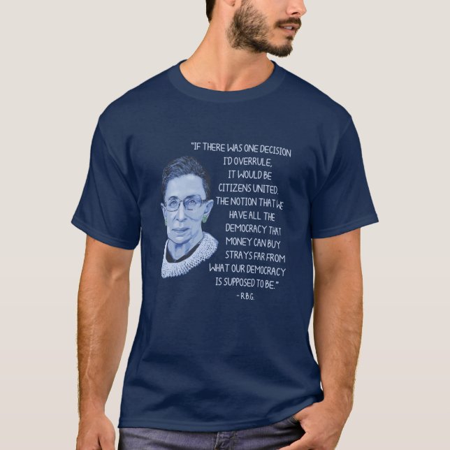 Camiseta RBG Citizens United (Frente)