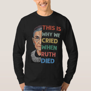 Camiseta RBG É Por Isso Que Criamos Pro Choice Feminista Pr