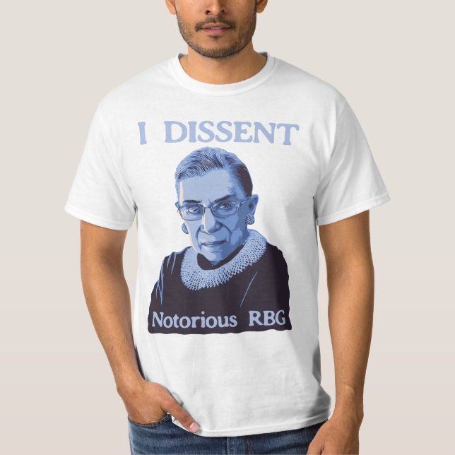 Camiseta RBG notório (Frente)