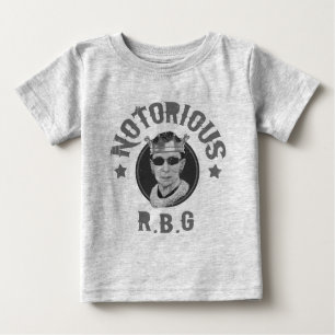 Camiseta RBG notório III - bw