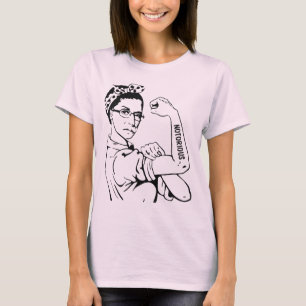 Camiseta RBG/Rosie Mash Up - RBG notória
