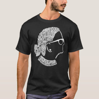 Camiseta RBG Ruth Bader Ginsburg, notória, cita feminista