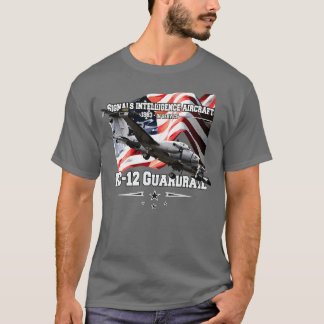 Camiseta RC12 Aeronaves de inteligência para sinais de segu