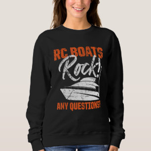 Camiseta RC Boats Roda qualquer Dúvida Controle remoto