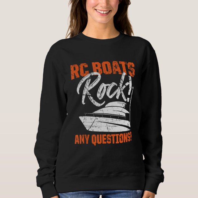 Camiseta RC Boats Roda qualquer Dúvida Controle remoto (Frente)