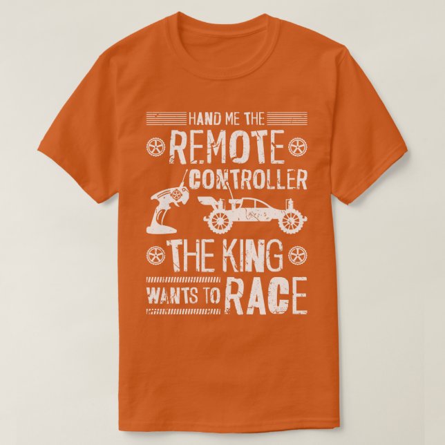 Camiseta RC de controle remoto (Frente do Design)