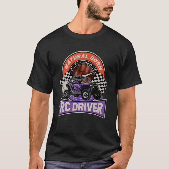 Camiseta RC de Nascer natural, com controlador remoto RC (Frente)