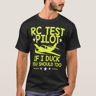 Camiseta Rc Modelo-Piloto-Piloto-Piloto De Avião-Piloto-Pil