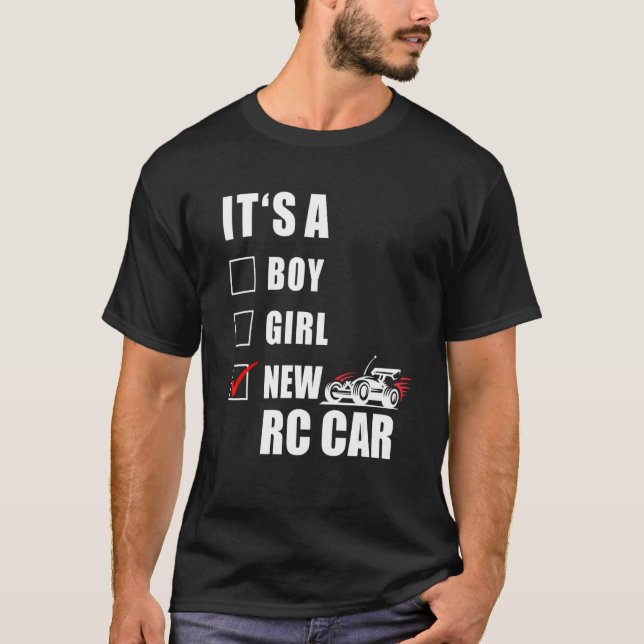 Camiseta RC Racing  Remote Controlled Cars RC Cars (Frente)