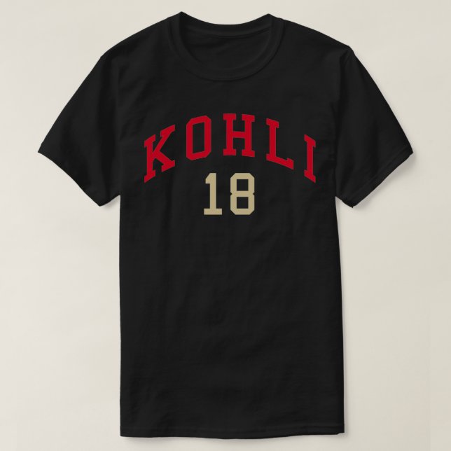 Camiseta Rcb Virat Kholi (Frente do Design)