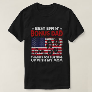 Camiseta RD Melhor pai de bônus da effin de sempre