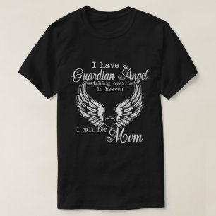 Camiseta RD, tenho um Anjo Guardião no Céu, chame-a de mãe