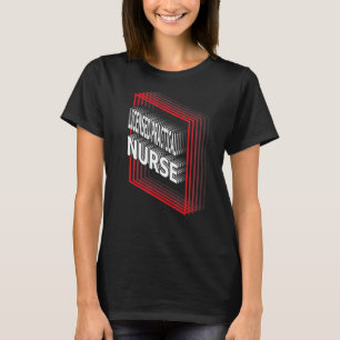 Camiseta Re de Apreciação de Cargo de Enfermeiro Prático Li